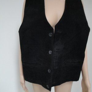 Men's suede vest